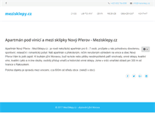 Tablet Screenshot of mezisklepy.cz